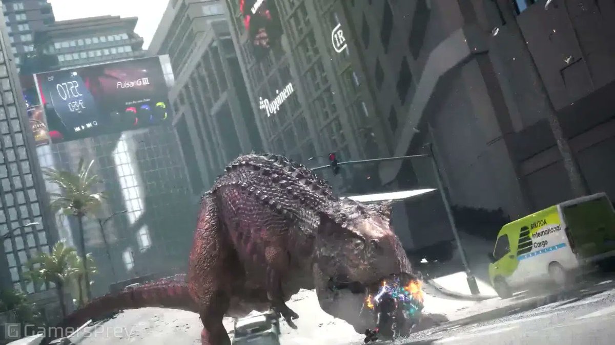 LEEFOXMCCLOUD05's tweet photo. I'll be completely honest I literally thought this was a dino crisis game but futuristic.. but real talk I might get this game exoprimal. #capcomreveal #capcom #gaming https://t.co/4s08Jr5OlK