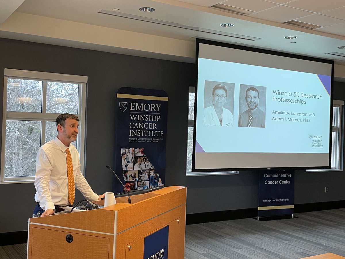 RamalingamMD's tweet image. ⁦@AdamMarcusPhD⁩ honored as a Winship 5K Professor today! A great event to honor an innovative scientist, leader and friend. ⁦@WinshipAtEmory⁩ ⁦@EmoryUniversity⁩ ⁦@emoryhealthsci⁩ ⁦@wallyjc⁩
