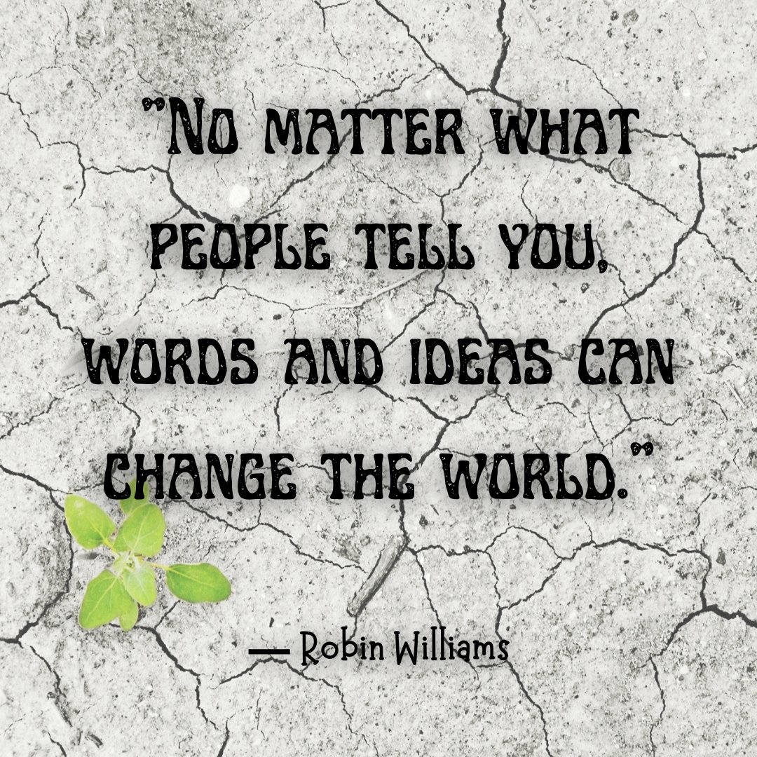 SlccHula's tweet photo. Just a little Wednesday Wisdom for the middle of Spring Break!
#wednesdaywisdom #inspirationalquotes #robinwilliamsquote #inspiration #motivation https://t.co/DI73L3S04C