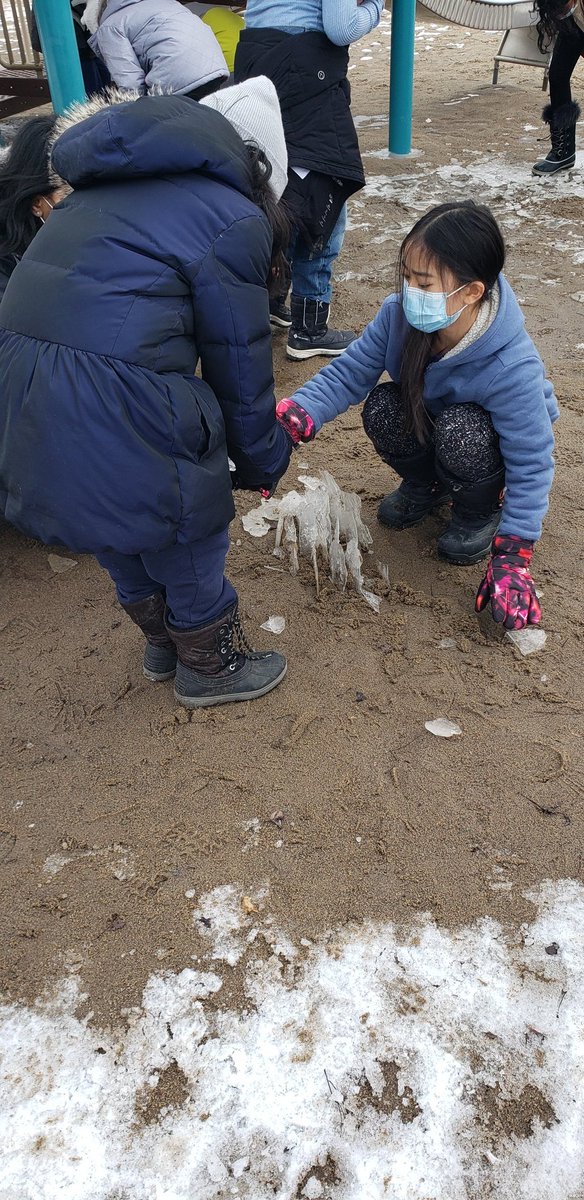 Creating our ephemeral art #winterchallenge