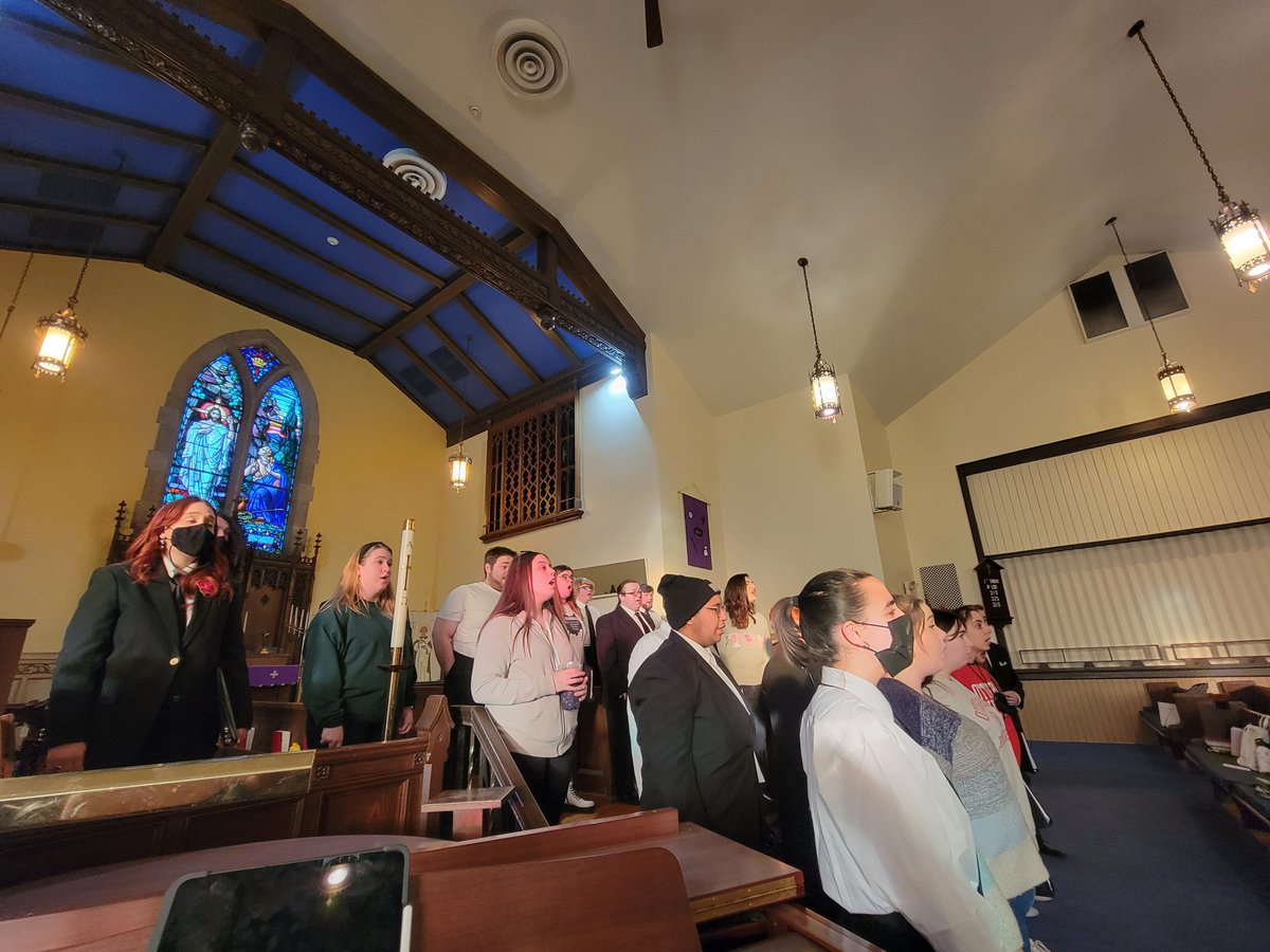 otterchoirs's tweet photo. It has been a wonderful week.  Tonight is our 9th and final concert of Concert Choir's Spring Tour.  Join us at St. Johns Evangelical Lutheran Church at 6:30! https://t.co/AEtGzwqpIY