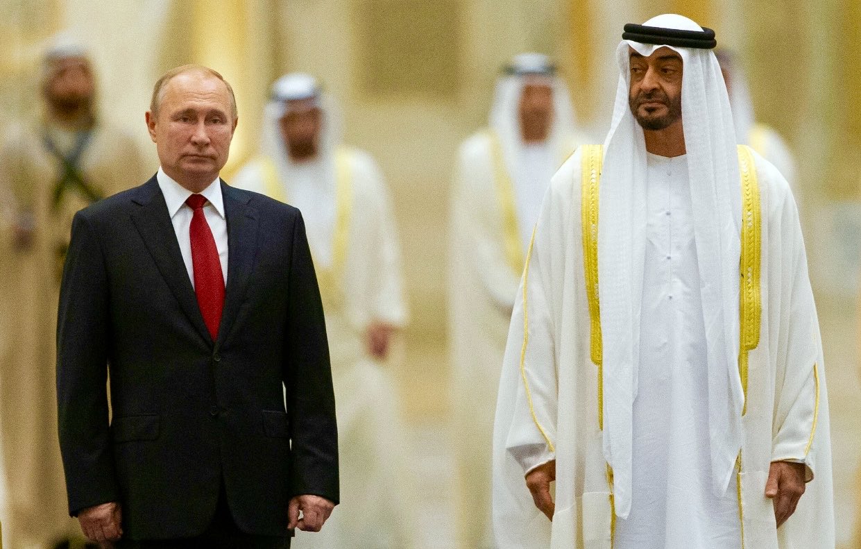 Rula Jebreal on Twitter: "Gulf dictators prioritize “solidarity” between oil producers over military allies. MBZ to Putin: “Russia has the right to defend its national security” Americans will remember that Saudi Arabia