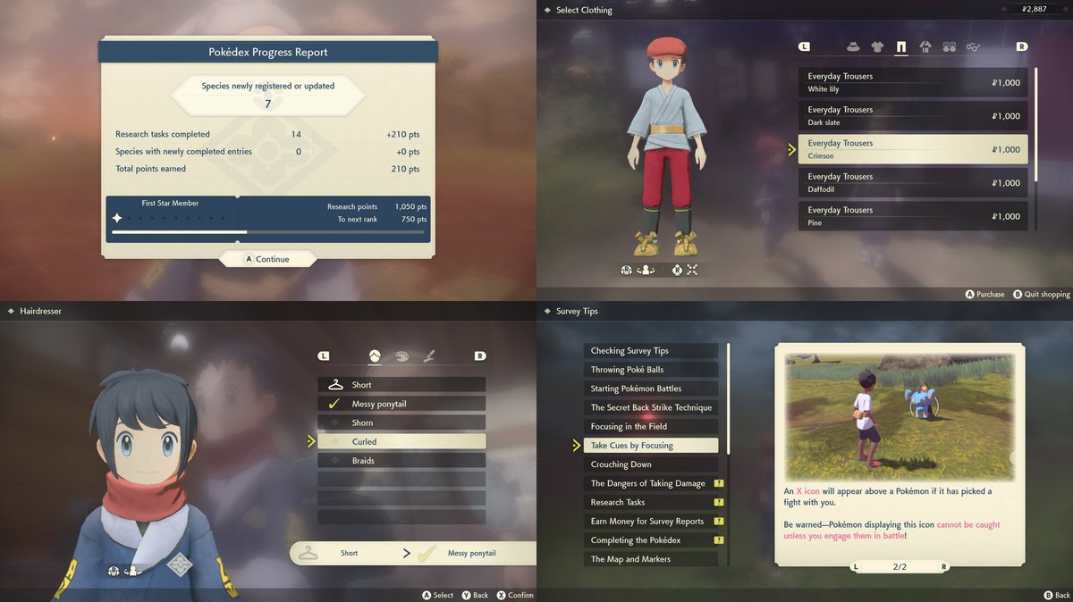 EddCoates's tweet image. Pokémon Legends: Arceus has been added to the database!  This interface is a continuation of the style that was established in New Pokémon Snap - I'm a big fan of this one!

gameuidatabase.com/gameData.php?i…

#gameui #gamedev #uiux #guidb