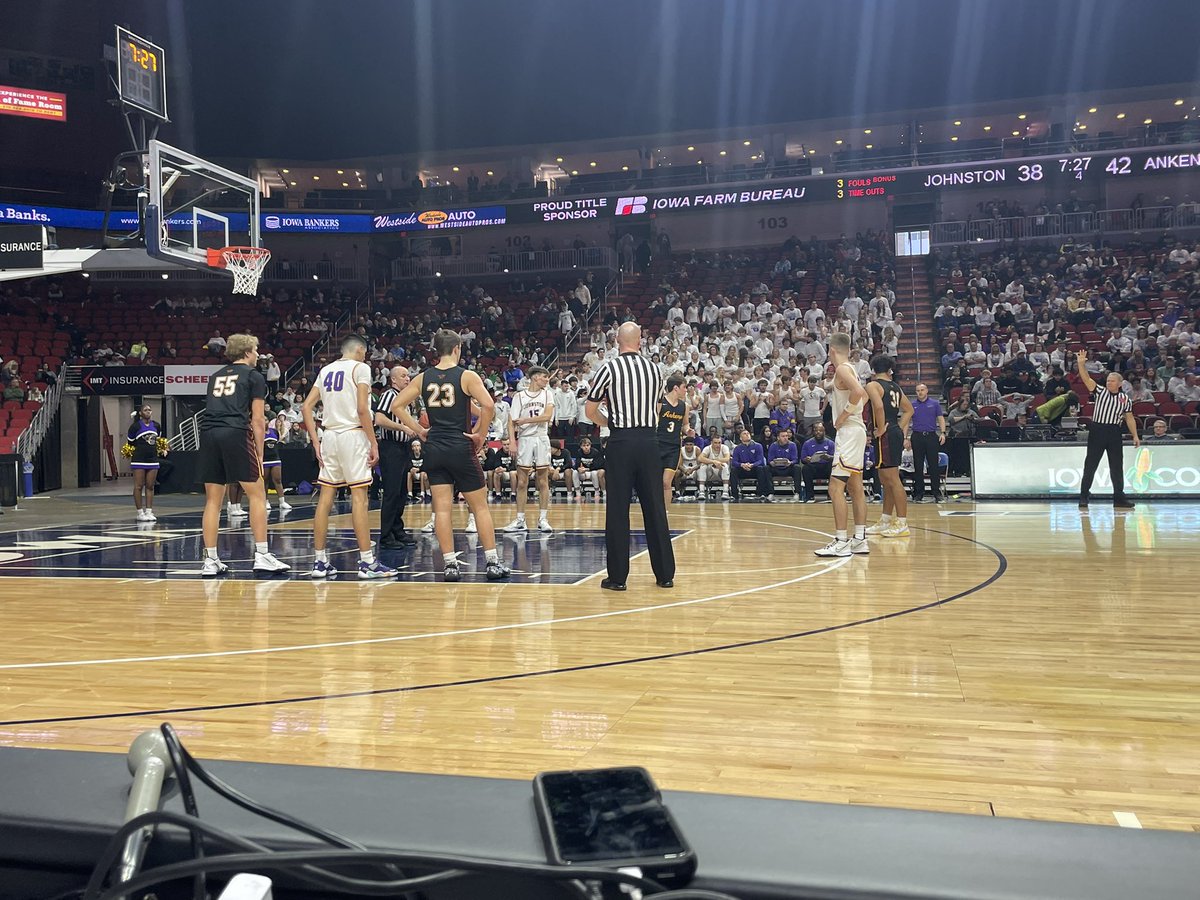 Lake Mills will play for a trip to the state championship game around 5:30 PM tonight. The game can be heard on KIOW and KIOW.com #iahsbkb