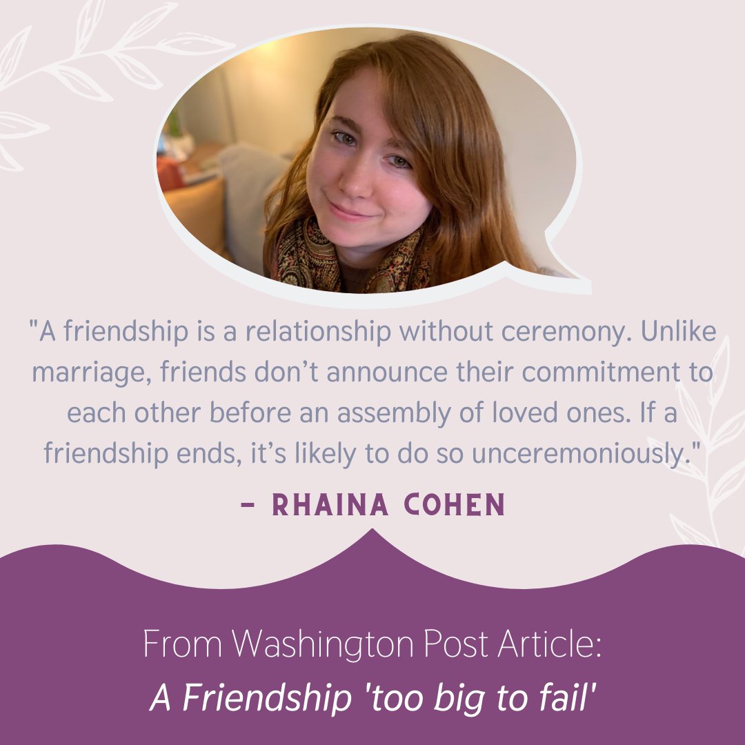 WAFFpodcast's tweet photo. @rhainacohen continues to spit straight FACTS! ✨❣️
-
you can listen to the full conversation we had with Rhaina about romantic friendship on @whohahadotcom or wherever you get your podcasts! 🎧🗣️
and make sure you take a look at her amazing article!
 https://t.co/pFZVEsKaGV https://t.co/y8aSQQeiRQ