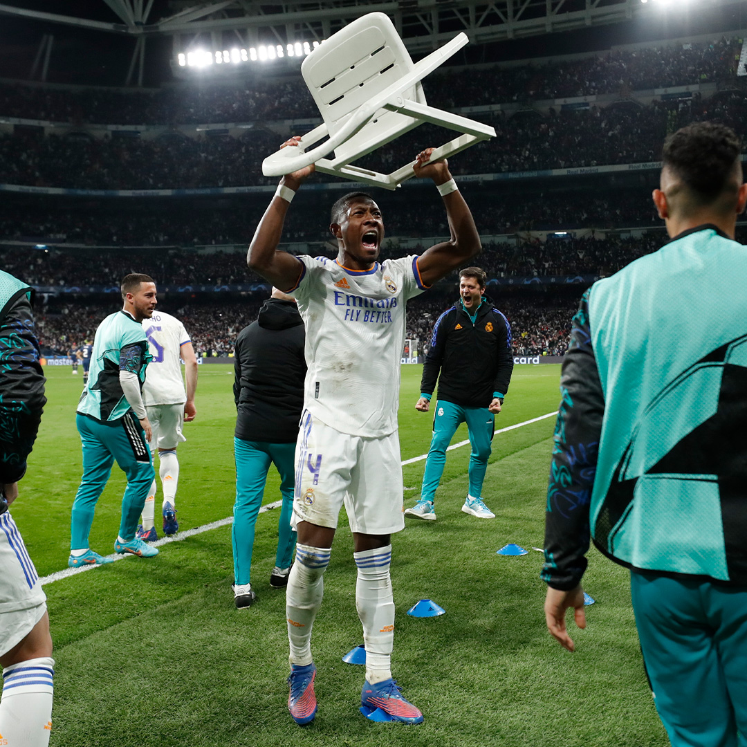 🪑 طول بالك يا ألابا! على وين العزم؟ 
🏡 على ربع النهائي! 😎