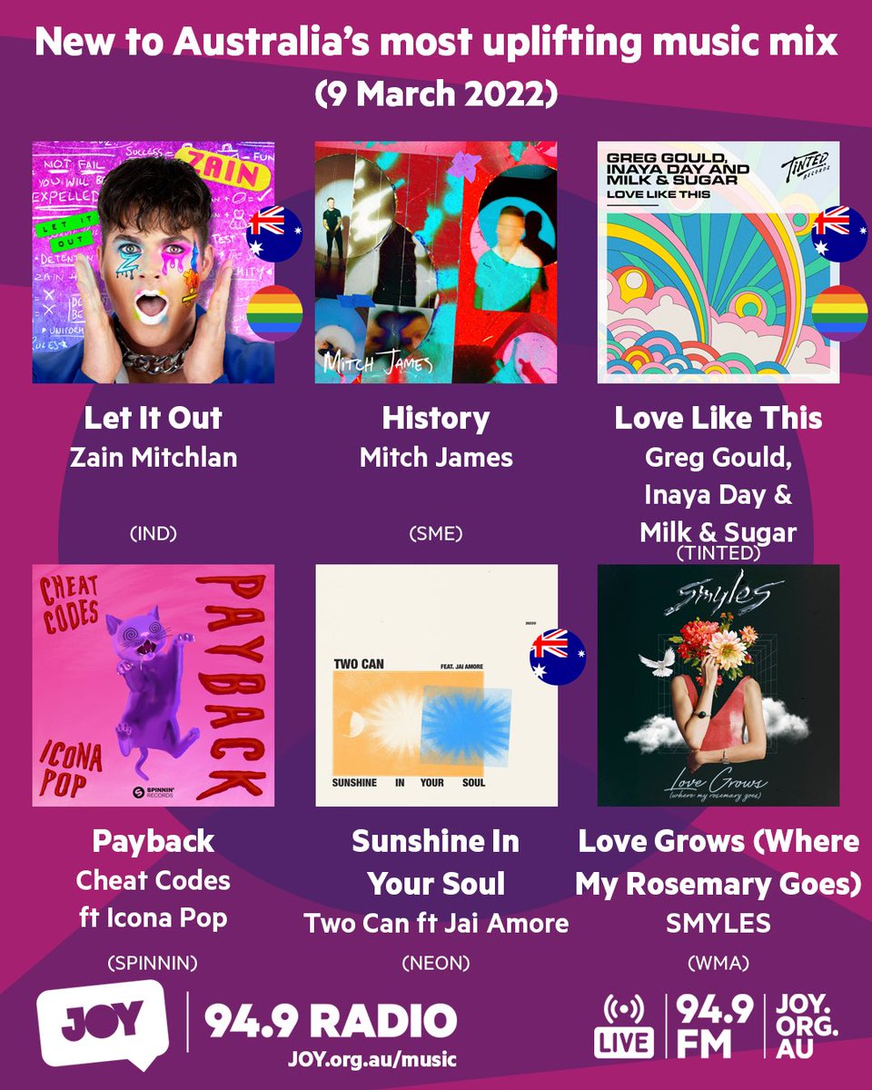 Michael: JOY 94.9 Head of Music tweet media