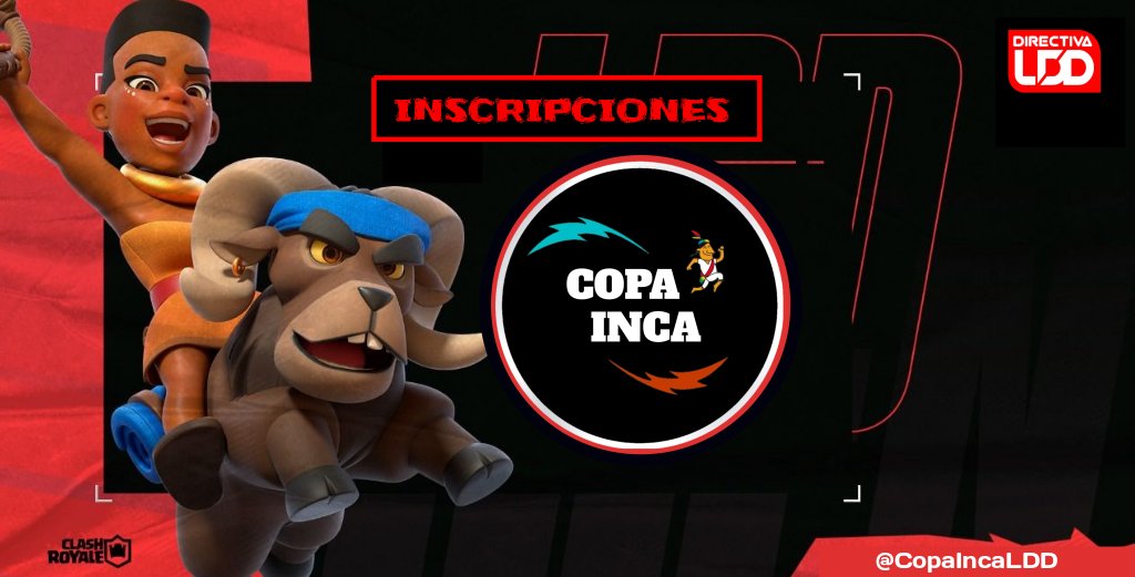 #INCA | INSCRIPCIONES 🏆

Abrimos inscripciones para la OCTAVA EDICIÓN del evento 100% NACIONAL 💪🏻

REQUISITOS:
✅ Equipo peruano ESTABLE y ACTIVO
✅ Inscribir desde TWITTER del equipo
✅ Capitán con DISCORD y WHATSAPP
✅ Solamente jugadores PERUANOS 🇵🇪

Inscripción por MD 📥