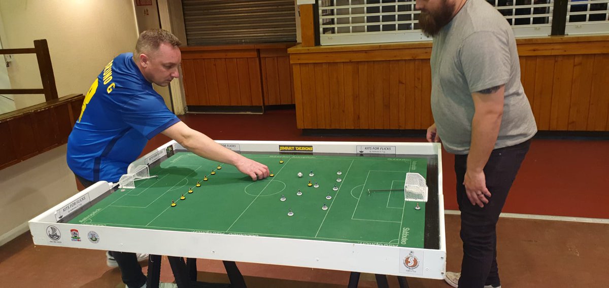 SolentSsc's tweet photo. Club night at Solent. Always a great night with good people playing a great game. #subbuteo #tablefootball #clubnight https://t.co/5tyL99UPAi