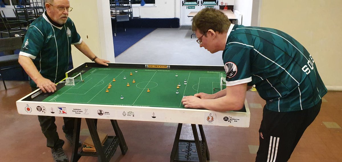 SolentSsc's tweet photo. Club night at Solent. Always a great night with good people playing a great game. #subbuteo #tablefootball #clubnight https://t.co/5tyL99UPAi