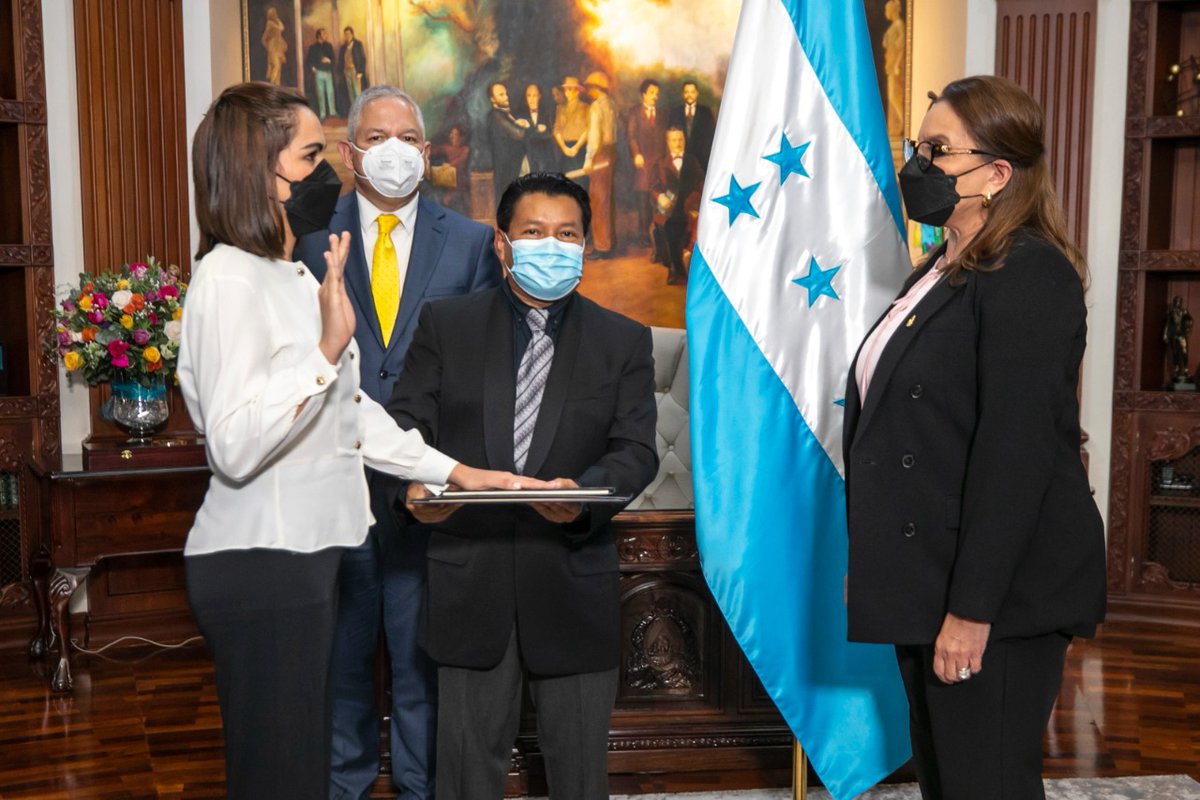 CancilleriaHN's tweet photo. Cindy Rodríguez Mendoza es nombrada Subsecretaria de Estado en el Despacho de Cooperación y Promoción Internacional https://t.co/vT7MBnwocE