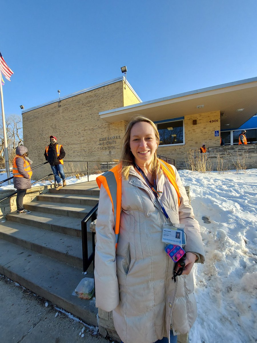 Cherokee_MMSD_'s tweet photo. During National School Social Work Week we are shining some light on Abby Ray who does incredible work uplifting our school community. Thank you, Ms. Abby! https://t.co/TYbUzlbvf0