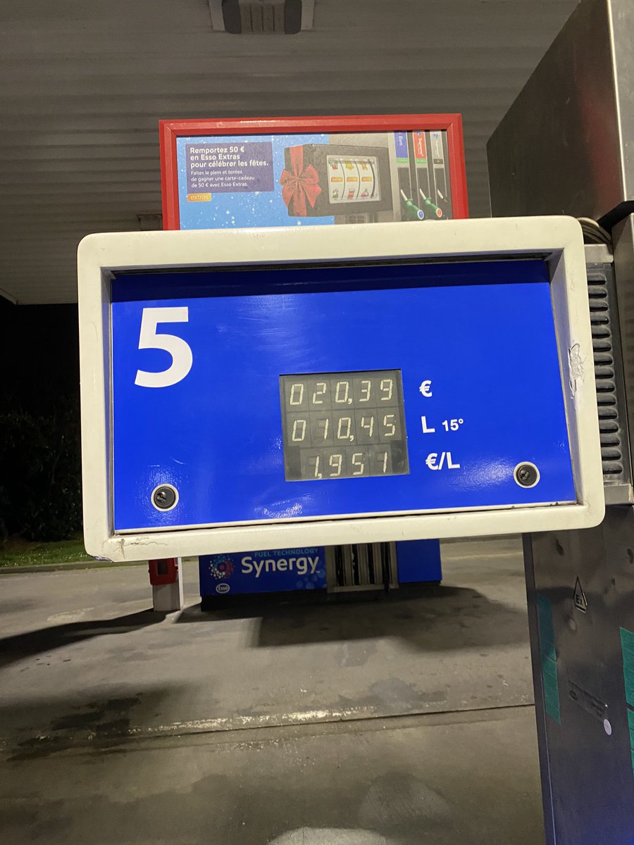 Ça va commencer à pisser dans le réservoir