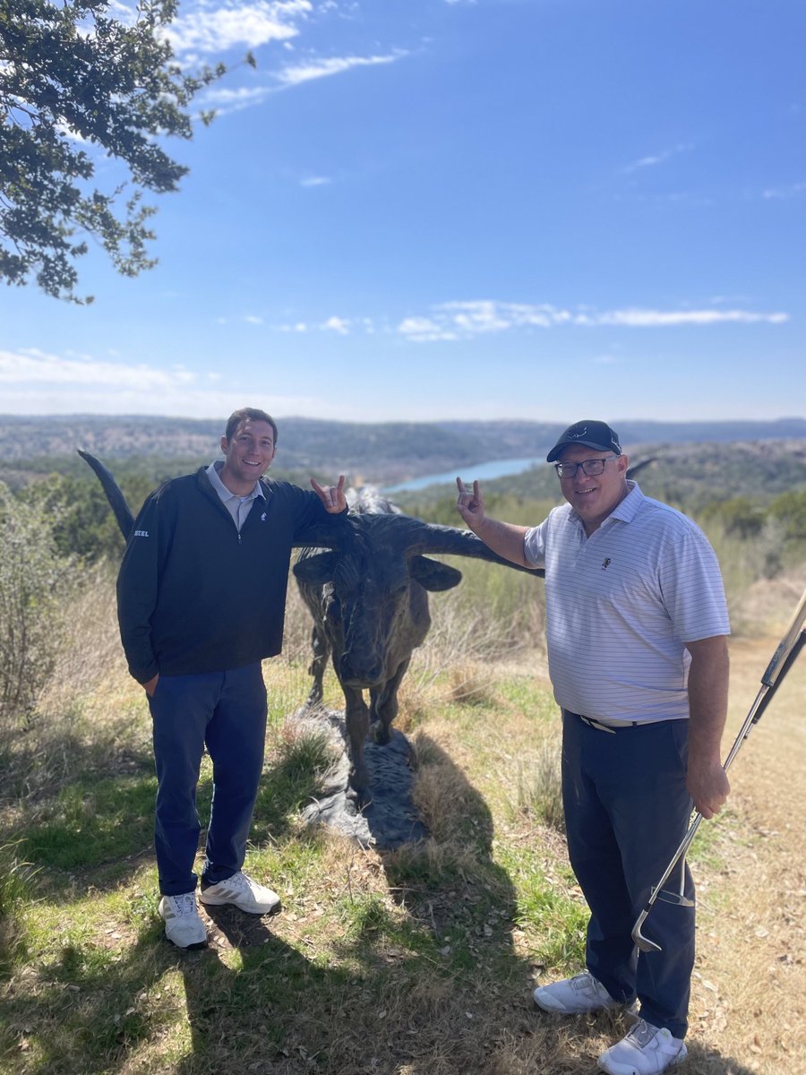 Round of golf with Timmy Troutner at University Texas Golf Club