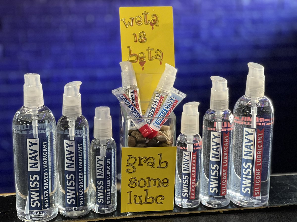SNVatlanta's tweet photo. @UseSwissNavy  &amp; @mdsciencelab products are always available in all formats here at @SNVatlanta. Stop by the shop &amp; pick some up today! #Atlanta #Atl #Adult #SexStore #Lube #SwissNavy #SouthernNights #ThrillEmporium #NFT #Snv #SEX #ThrillSeekersWelcome https://t.co/X4cQ9LpjmA