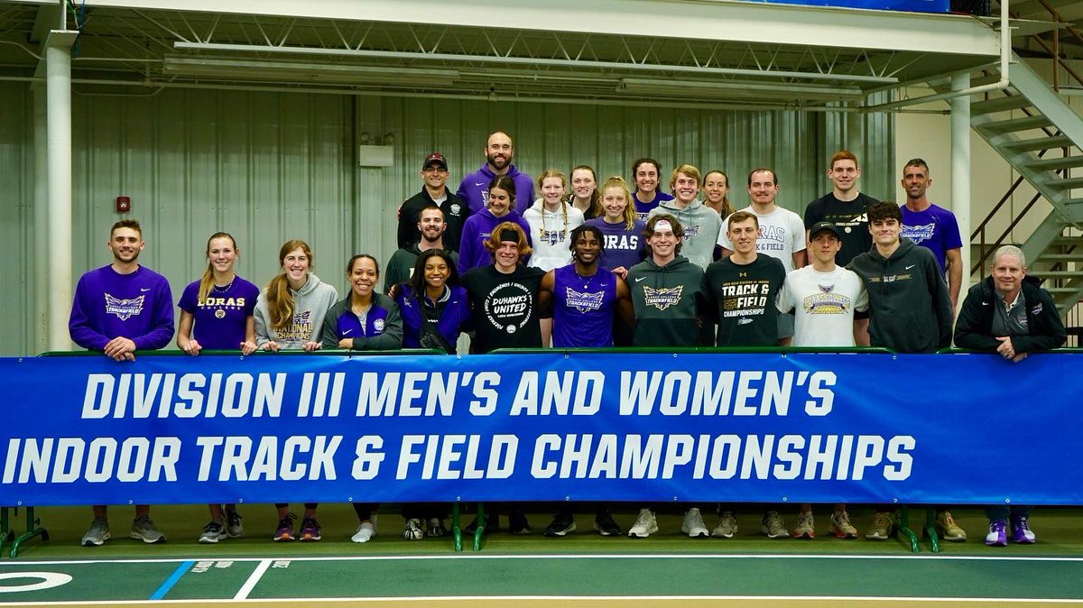 LorasTrack's tweet photo. A great first day on the ground in N.C. for the @NCAADIII National Championship &amp; a great way to CELEBRATE #DuhawkDay! The SUPPORT of our family, friends &amp; alumni play a role in our success—visit https://t.co/eIqpf2TGAn to make your contribution today! https://t.co/8ZzJABQh3X