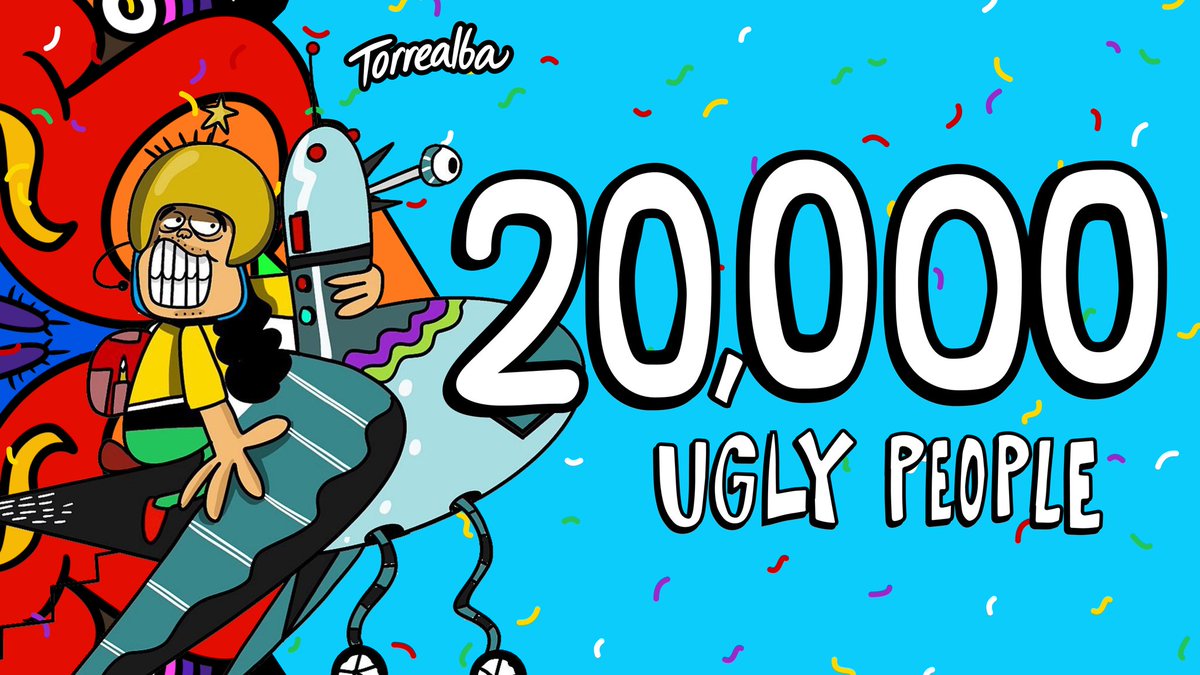 Ugly People (@uglypeoplenft) on Twitter photo 🎉20k Followers WL Giveaway🎉
We love all you UGLY mofo’s so we’re giving 5 WL spots to anybody who…👇🏼
✅Retweets🕊
✅Follows <a href="/UglyPeopleNFT/">Ugly People</a>
✅Tag an UGLY influencer😷
#NFTGiveaway #NFTGiveaways #nftart 🎉20k Followers WL Giveaway🎉
We love all you UGLY mofo’s so we’re giving 5 WL spots to anybody who…👇🏼
✅Retweets🕊
✅Follows <a href="/UglyPeopleNFT/">Ugly People</a>
✅Tag an UGLY influencer😷
#NFTGiveaway #NFTGiveaways #nftart