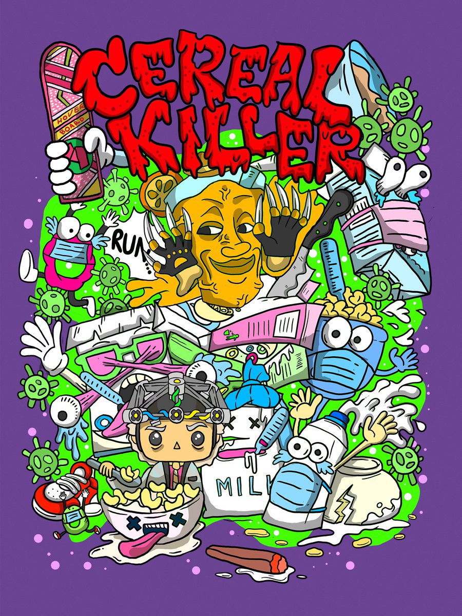 Free #NFT giveaway 🎉

Drop your $ETH address, Follow &amp; RT 

#NFTGiveaway #NFTs #cerealkillers #cerealclub