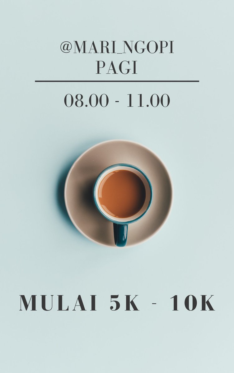 😁😀😁😀 ngopi pagi daerah jogsel 
Jl. Ngadisuryan 26b ya.. Barat alkid