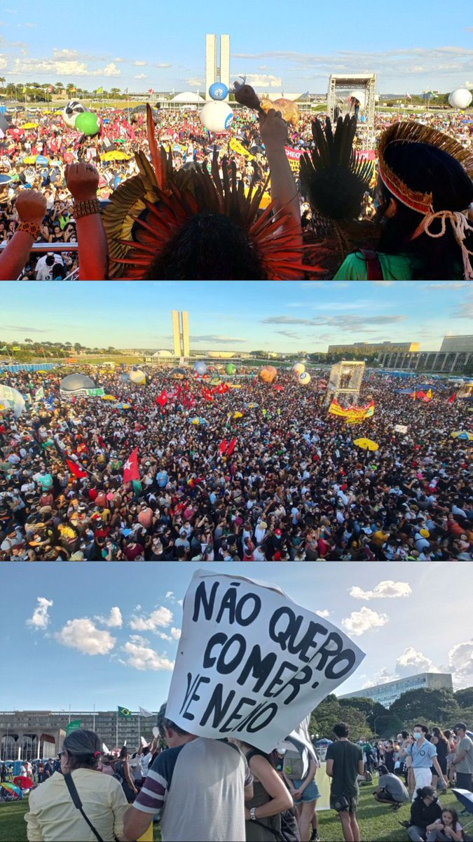 juliette's tweet photo. Como eu queria estar aí!
Estamos juntos na luta contra o pacote de destruição do meio ambiente. 
Chega de veneno, chega de grilagem. Vamos proteger nosso bem mais precioso, nosso lar. 

#AtoPelaTerra https://t.co/cvYWQnG6m0