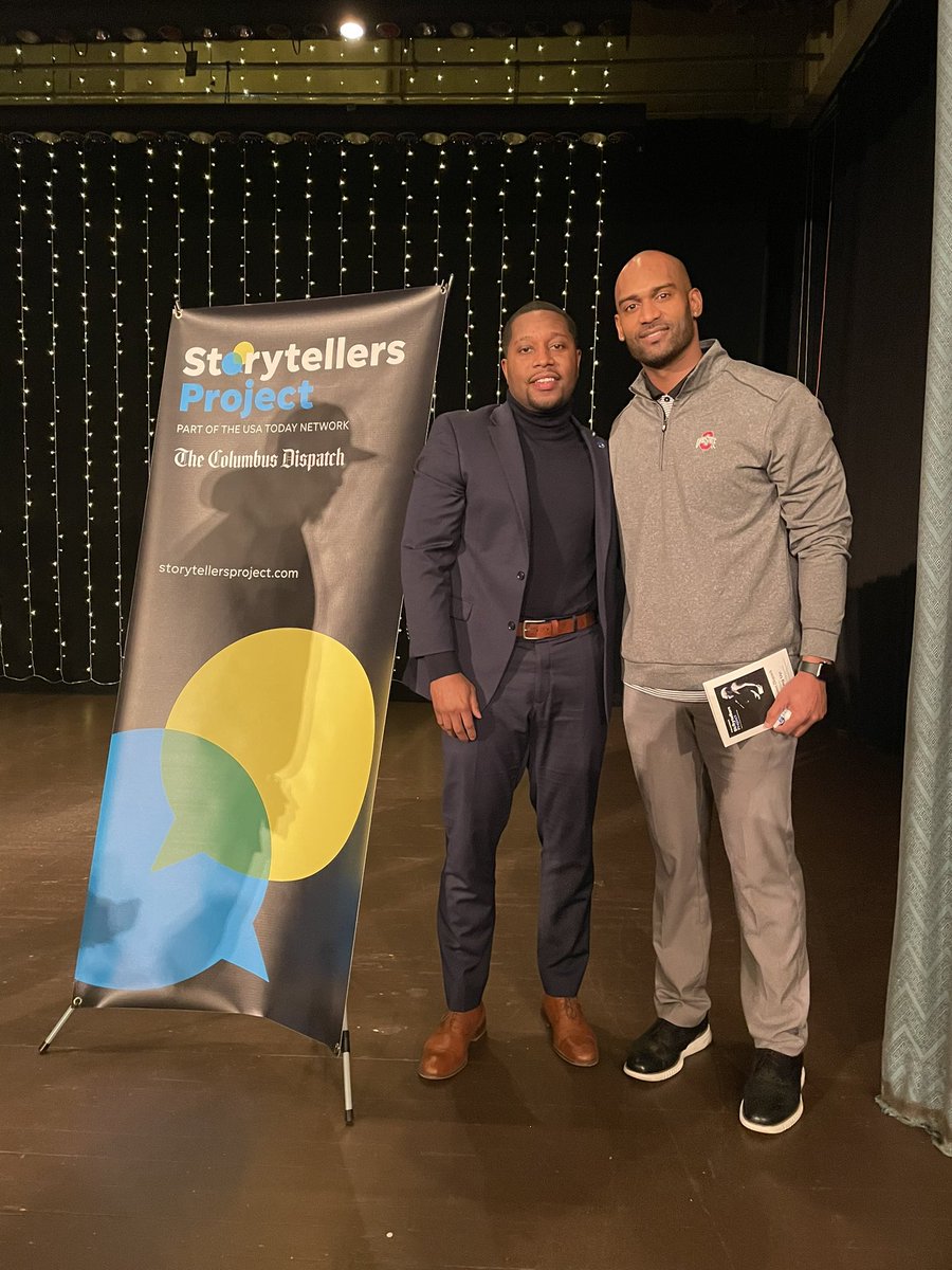 iamjamiewood's tweet photo. I thoroughly enjoyed hearing the inspirational stories from a few in our local community!
@usastorytellers 1st event in Columbus hosted by @DispatchAlerts was a hit!
I left inspired by the stories of others and the humanity shared
#StorytellersProject #GrowingUp https://t.co/TTvR6Izlx9