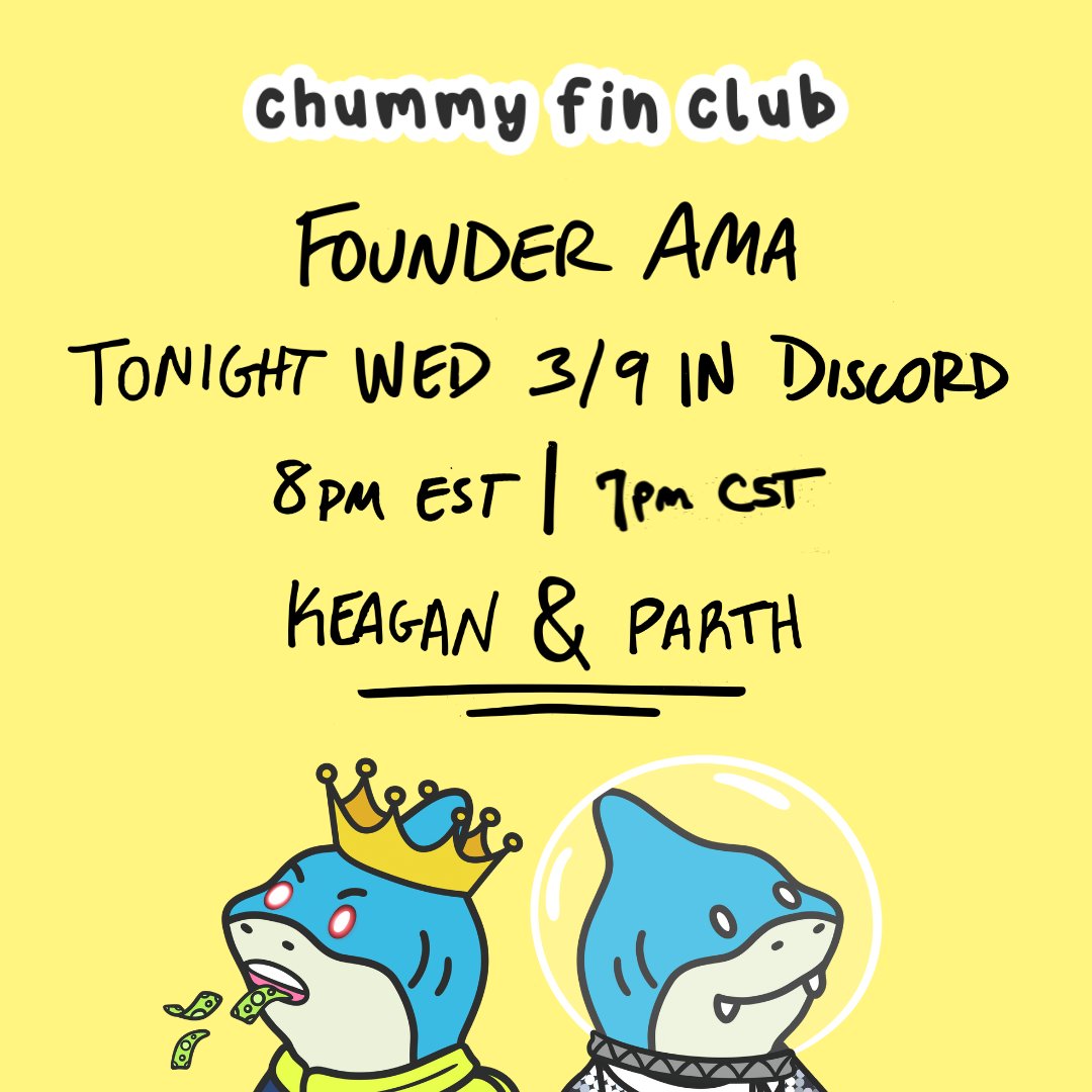 Chummy Fin Club tweet media