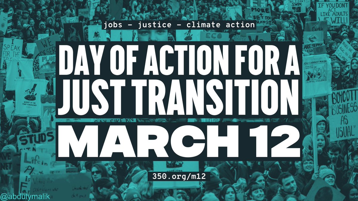 350Canada's tweet photo. THREAD: On Saturday people across Canada will take action for a #JustTransitionAct, legislation to create good, green jobs &amp; make sure no one gets left behind as we race to put the fossil fuel era behind us.
 
Here's a 🧵 with all 47 #JustTransition events. RSVP for one near you! https://t.co/xnDKe903Nx