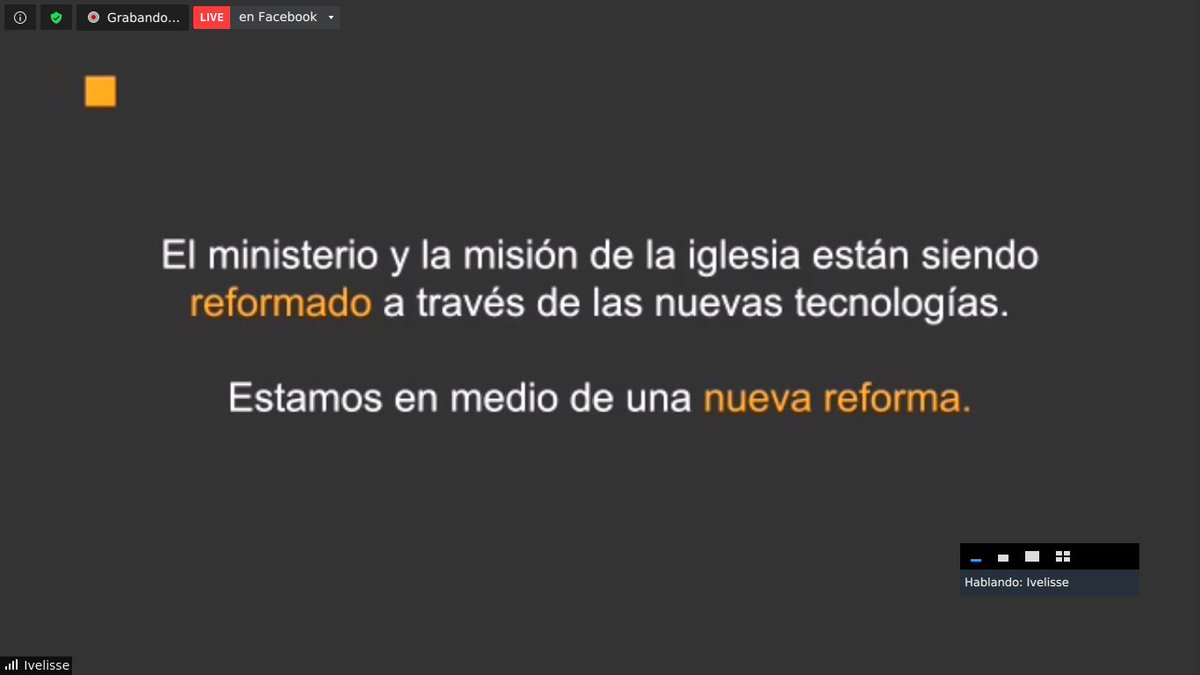 La reforma protestante tuvo a la imprenta como aliada y hoy las redes sociales son el nuevo caballo de Wesley. Hoy el ministerio de la iglesia están siendo reformados por las nuevas tecnologías, estamos en medio de una nueva reforma, un cambio de medio y lenguaje." #ForoCLAI