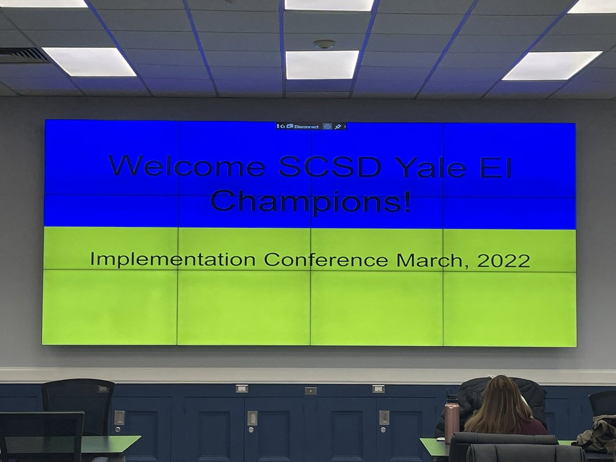 DrLCAsstSupt's tweet photo. SCSD Yale EI Champions conference - virtual together! @SuffernCSD @LisaWeberASI @egunder @rulerapproach #RULER2022 https://t.co/pXDFDO9FL4