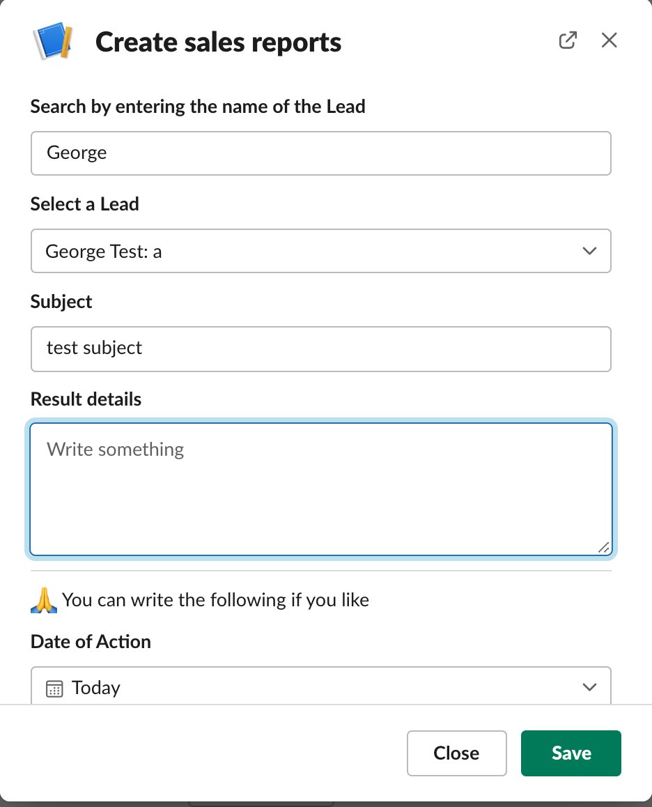 GeorgeLnest's tweet photo. Free application released that allows you to write activity reports directly from #Slack to #Salesforce

https://t.co/eqfuSNnIUH https://t.co/ukraHZU0eg