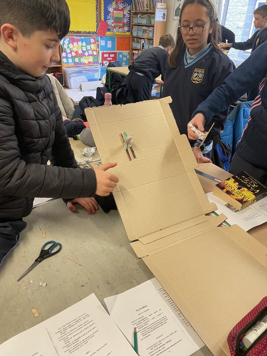 msomearasclass's tweet photo. The boys and girls recently made a ski jumper using tinfoil and lollipop sticks as part of a STEAM challenge. We then held national finals at each table before the winners progressed to the ‘ski olympics’ ⛷ @MilfordNS82 https://t.co/SIG20PzhAC