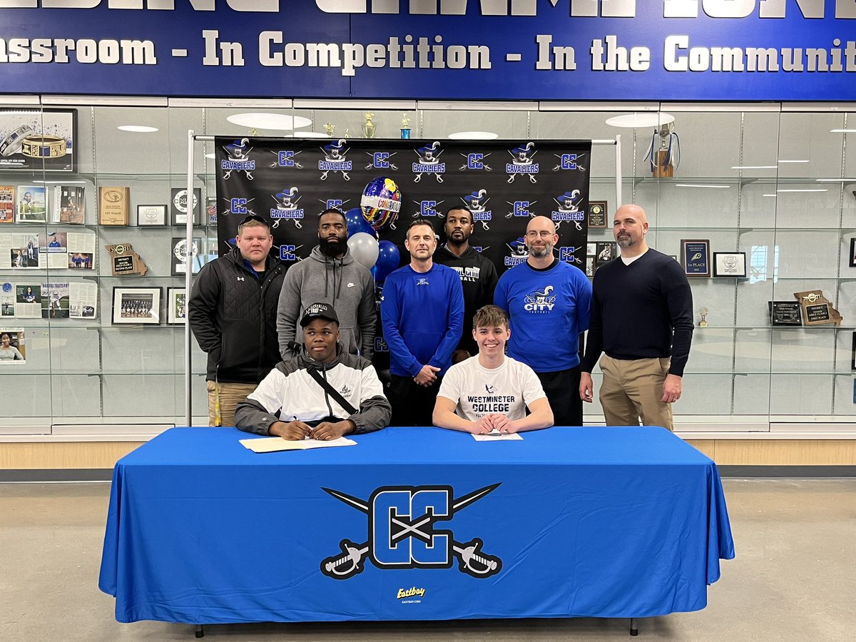 CCHS_Activities's tweet photo. Congratulations to Senior Jeremiah White, who will continue his football career at the collegiate level. Jeremiah gave thanks to @JCAC_School, his coaches, and his family before revealing a Lincoln University hat! 
Congratulations, Jeremiah! ✍️👏#GoCavsGo https://t.co/h3R6x1rBJ6