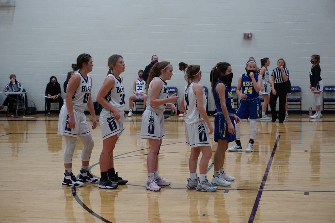 mya_larson11's tweet photo. From the bottom of my heart, thank you Blair nation. Getting to play for my hometown team was truly an honor. The past 3 years were full of emotion, but they were the best years I’ve experienced. Love you all #11out 💜 https://t.co/wtklOpq8t8