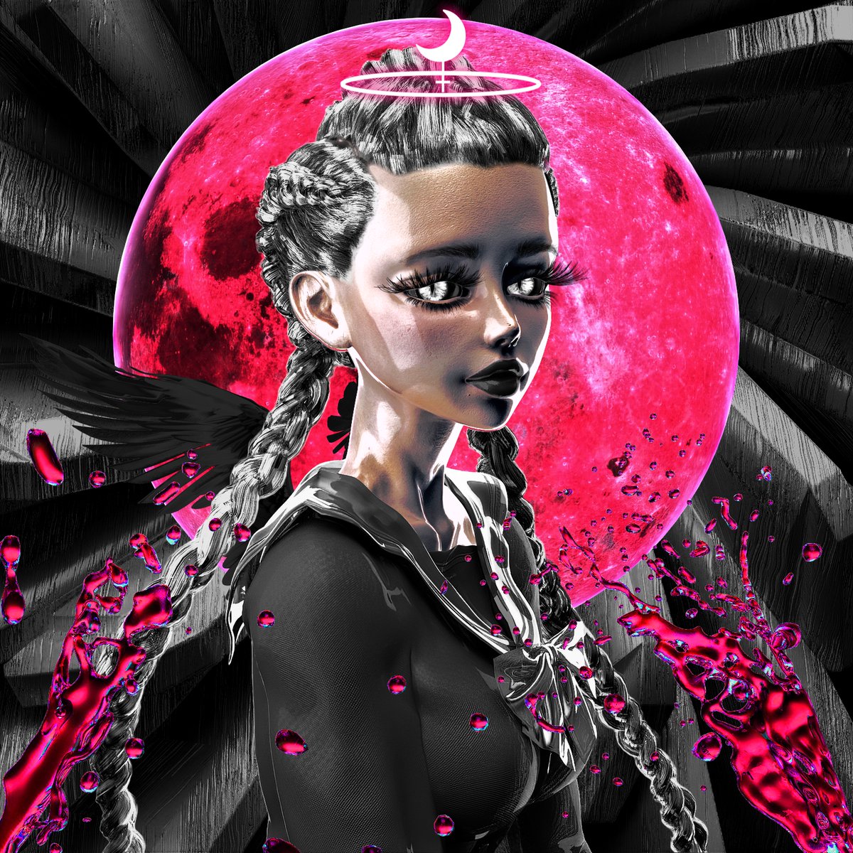 GlitchGirlsNFT's tweet photo. 🌑💞
#glitchgirls #nftcommunity #nftart https://t.co/drMvOV8RAn