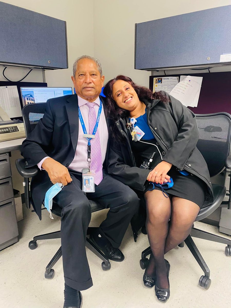 Our intl supervisor Peter Sammy. Retired in January 2022.