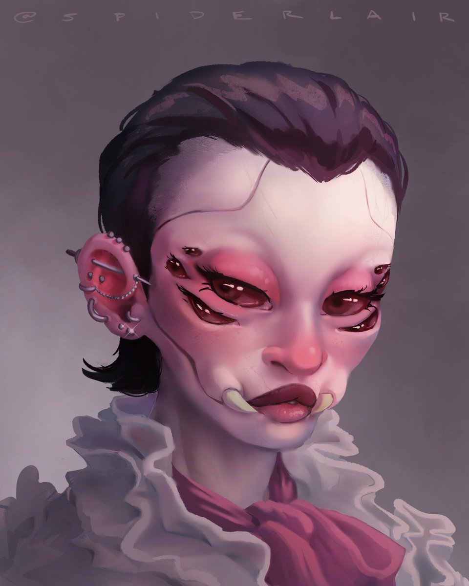 Spiderlair's tweet photo. Spider monster portraits 88w88

#SpiderMonster #MonsterGirl #DigitalArt #CharacterDesign #spiders #DigitalPainting #FantasyArt #editorial #spiderlair https://t.co/bspn4IR9bl
