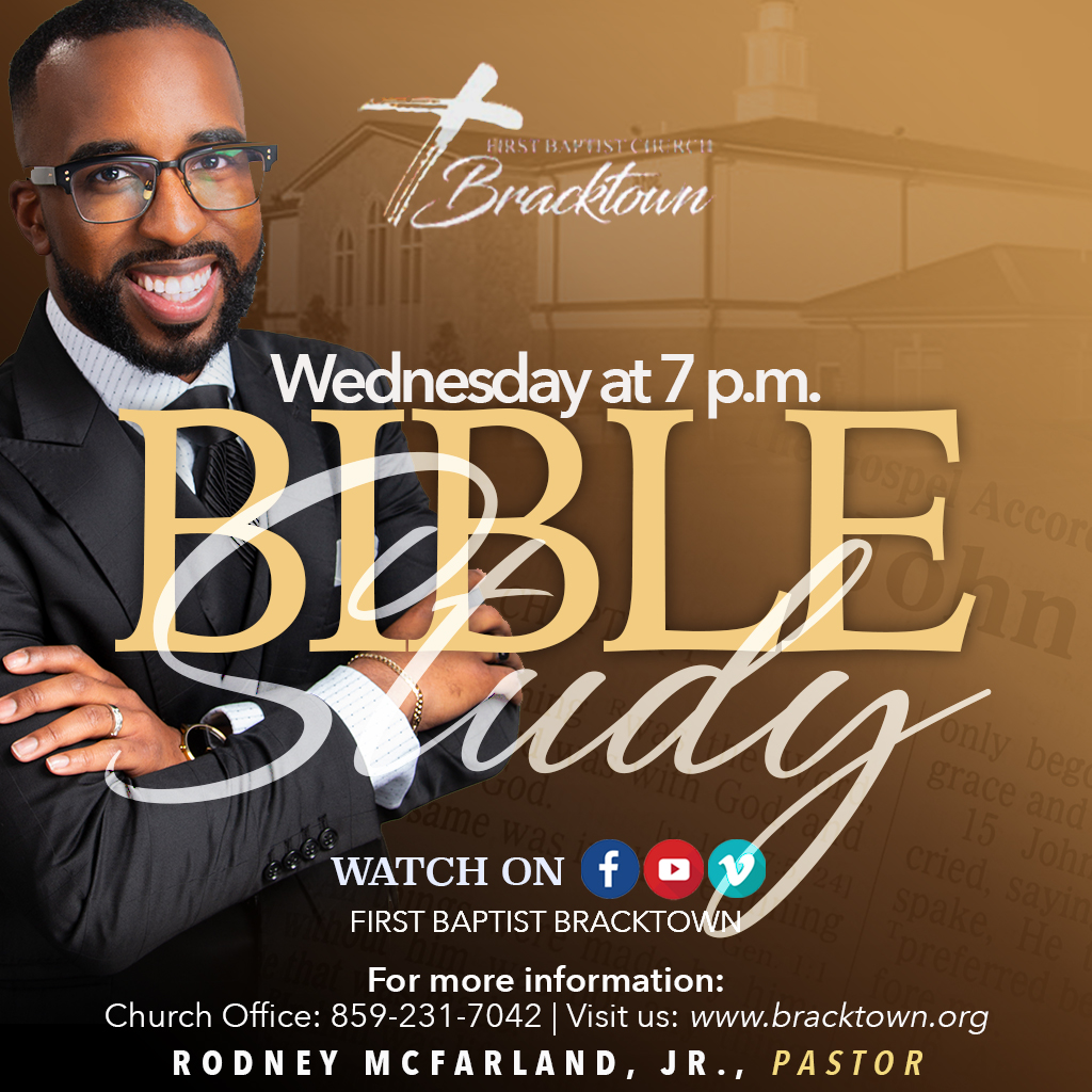 fbcbracktown's tweet photo. Hey Family! Join our ONLINE Bible Study at 7PM. Our Pastor is teaching through a New Series: "Transforming Discipleship." Tag a Friend. #SteppingFOURward #LetTheGoodWorkContinue https://t.co/2CzUiWg7qY