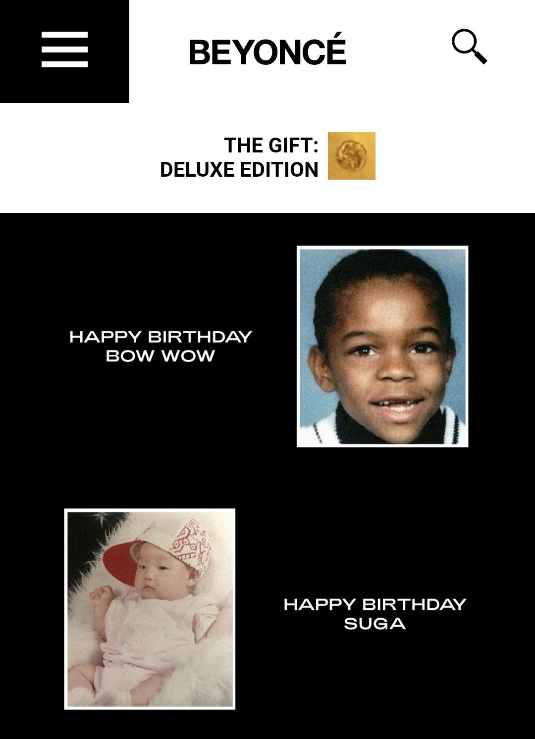 Beyoncé ha detto happy birthday bow wow e happy birthday meow meow 