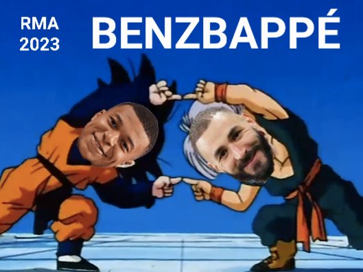 GPosteur's tweet photo. 2023 fuzzzzzion ! 
#ChampionsLeague #Mbappé #Benzema #kb9 #KBNueve #PSGRMA #MadridPSG #PSG #RMA #Paris #Madrid https://t.co/zgHcUiw8rO