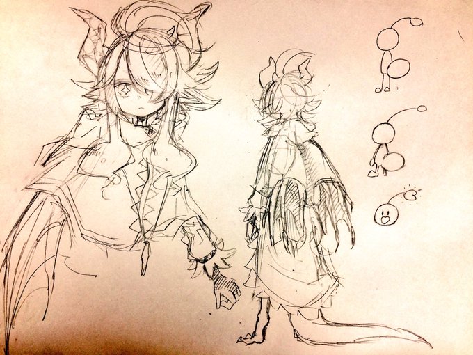太古の昔に描いたオリキャラが可愛かった 