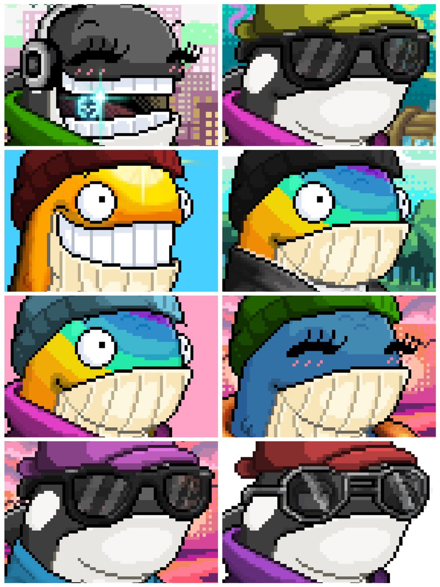 MeanDaddyNFT's tweet photo. Super happy with my starting lineup of @DeepBlueschip 

Only thing I’m bummed about is not getting the “Salt Bae Blue”. Still, I’m beyond excited to see what this awesome project and team has in store for the future 🐳 https://t.co/whiIRuRxxa