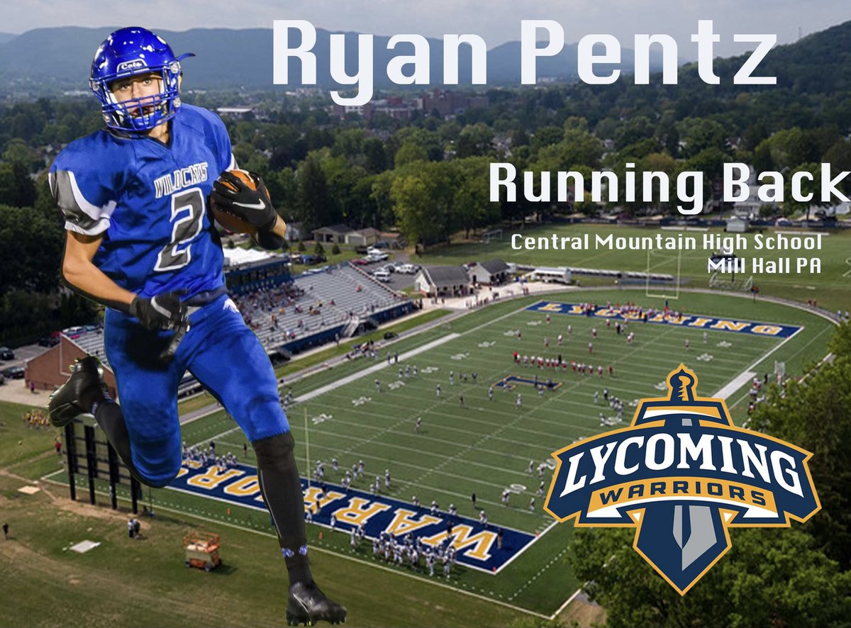 RyanPentz3's tweet photo. I am beyond excited to announce that I will be continuing  my academic and football career at Lycoming College! I would like to thank all of my family, friends, and my coaches for this amazing opportunity! #GoWarriors  @LycoWise @MCtheHC @WarriorsFBall https://t.co/7x7nIUFkQ1