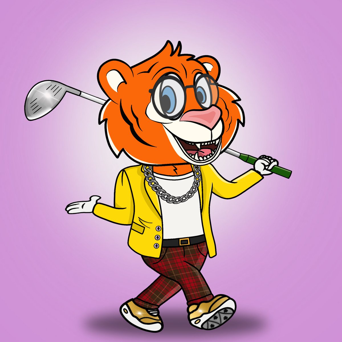 Time to meet our 3rd base character of the Yellow Jacket Club, the Tiger 🐅!