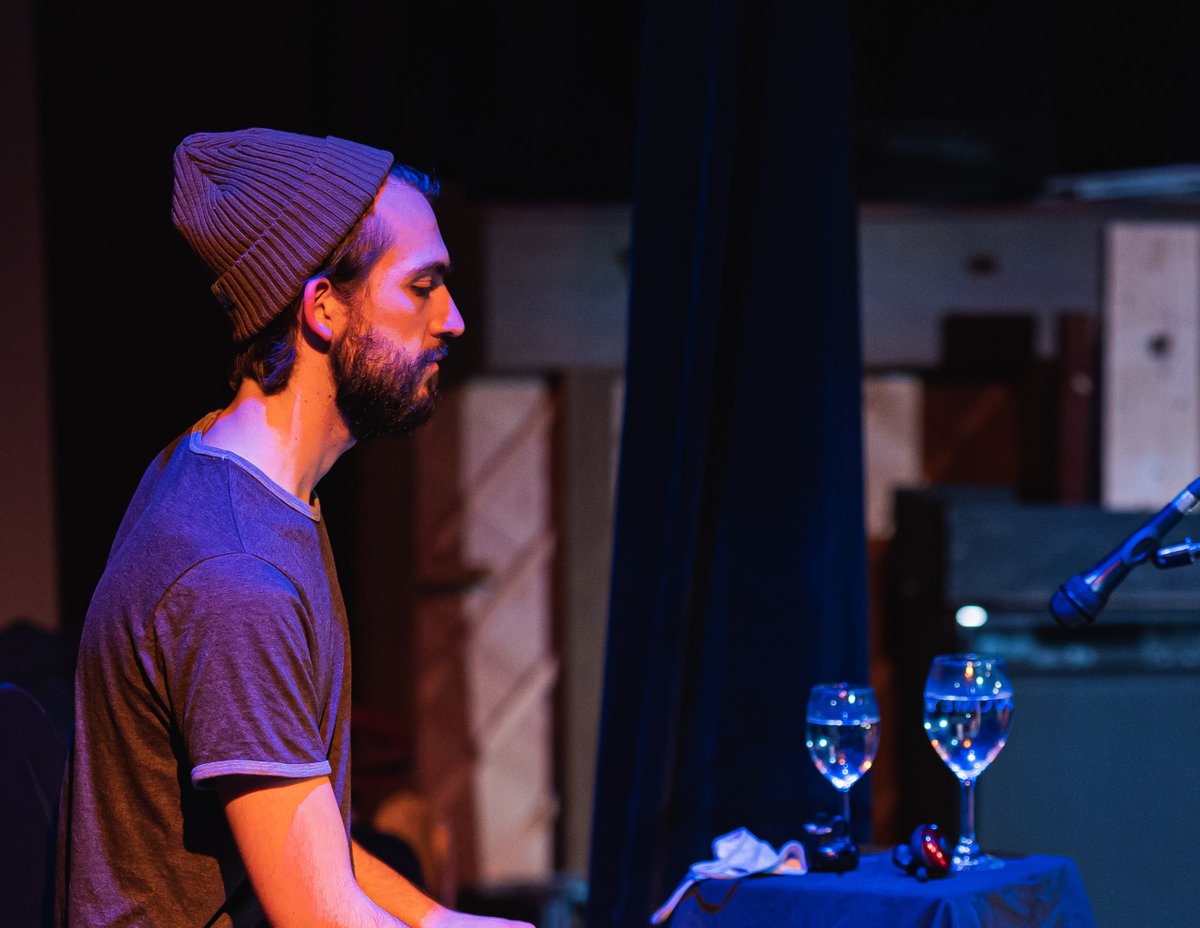 Last but not least in our composer spotlight is Maxwell Franko! In just under TWO HOURS, you’ll get to hear Maxwell’s “Invisible Walls”, written for string quartet and electronics!!