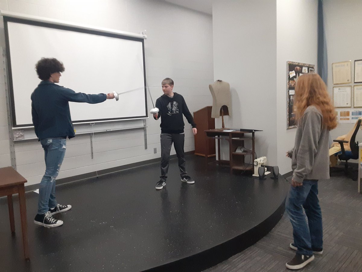 It's student director time!! Student directed one-act rehearsals are taking over the theatre spaces and they are having a blast. Dont miss the shows April 28 &amp; 29 at GHS! <a href="/USD265_GHS/">USD265_GoddardHS</a> <a href="/USD265_Goddard/">USD 265 - Goddard Public Schools</a> <a href="/Goddard_Media/">GHS Media</a> <a href="/GHSDen/">Lion Kingdom</a>