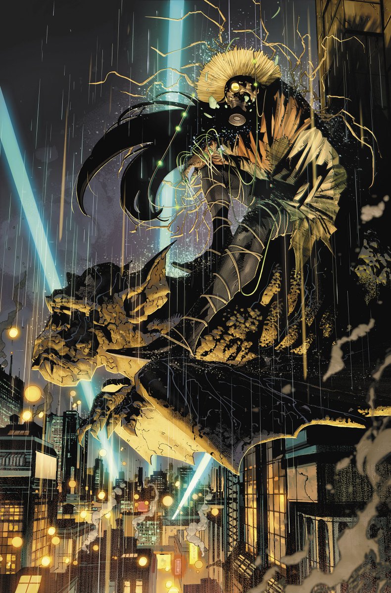 JorgeJimenezArt's tweet image. And goodnight from Scarecrow..  #batman #fearstate colors by @tomeu_morey ;)