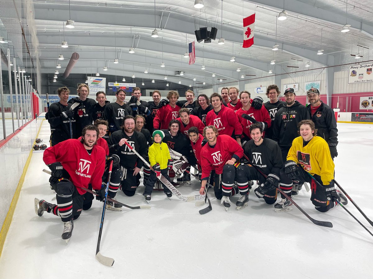 TeamMarylandEHL's tweet photo. Thank you for being our biggest fan and all your support Paxton! We look forward to having you cheer us on in the playoffs! 🏒🙌 #TeamMaryland #EHL https://t.co/iNGW8UWsO3