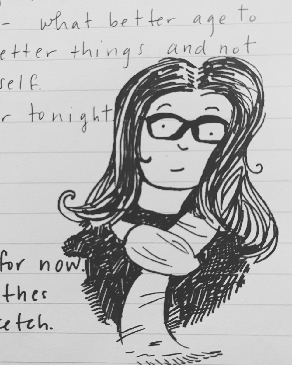 studiofuller's tweet photo. Doodling Anna Delvey.
#InventingAnna https://t.co/zVcM8CBT67