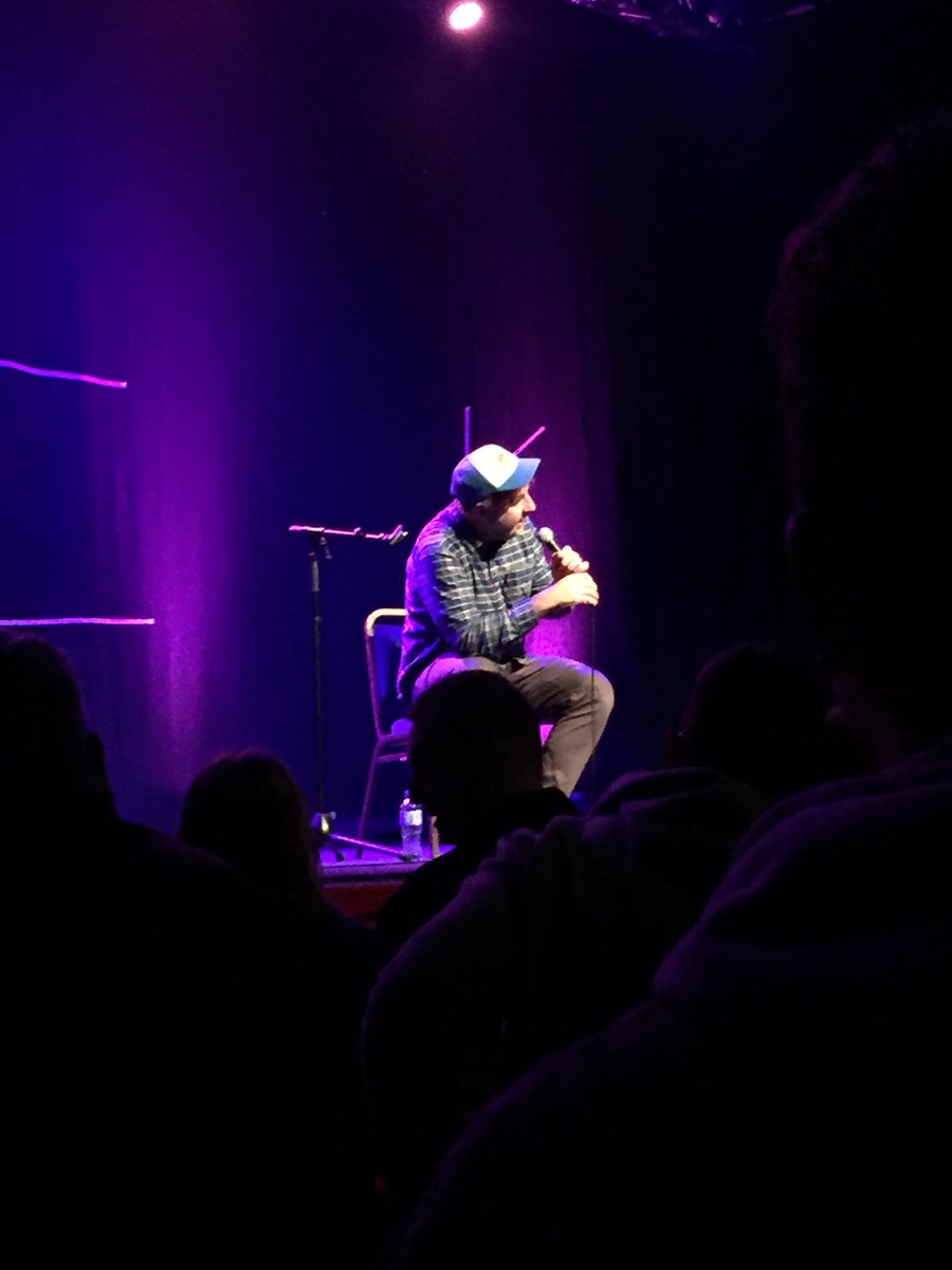 aoifemarieor's tweet photo. At the wonderful @phlaimeaux tonight in Vicar Street (he was on Sunday Brunch with Dua Lipa once) #WhoaIsMe https://t.co/HiYeDed6nh