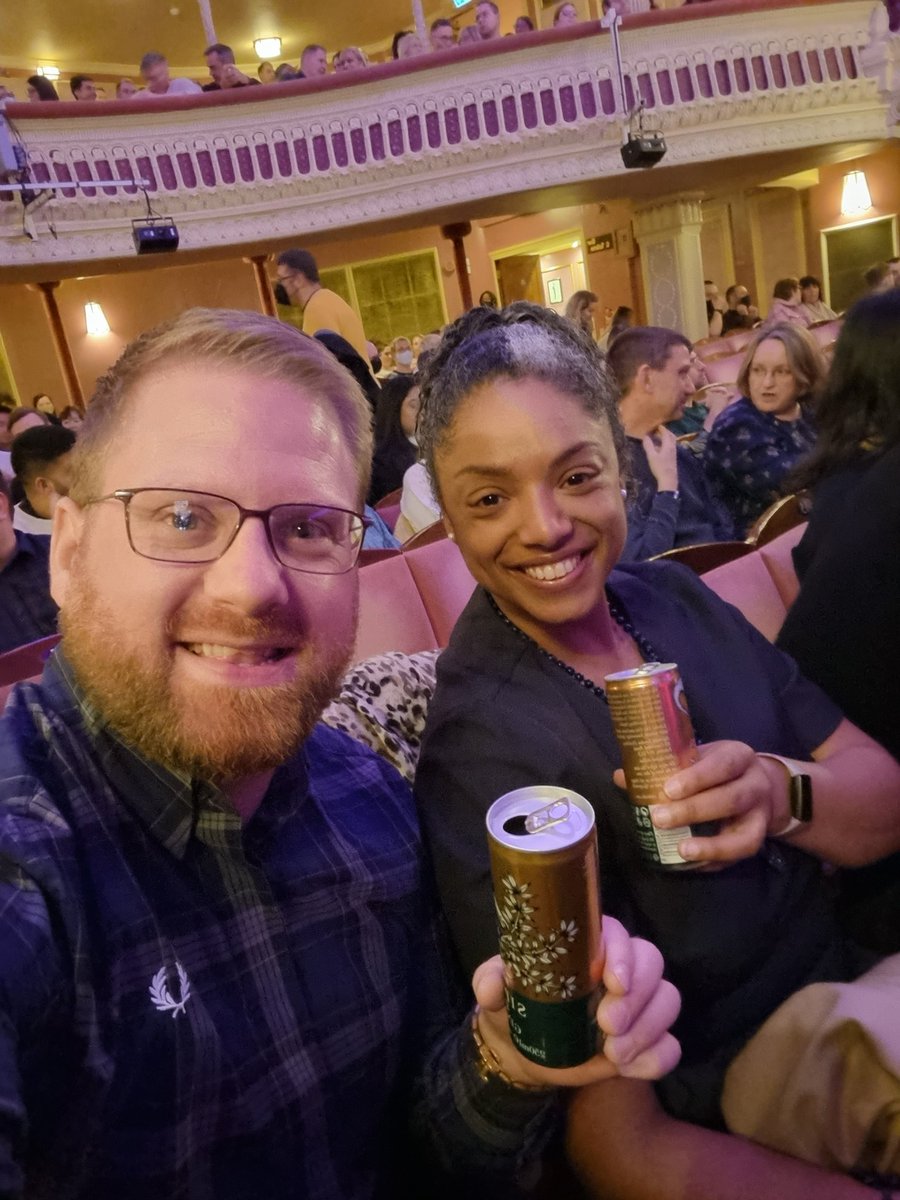 Tony_OCall's tweet photo. What an amazing night seeing @deathdropplay it's such a good show. I can't remember the last time we cried with laughter so much. Go see it if you can. #deathdrop #westend #theatre #drag https://t.co/8C10xh6k5C